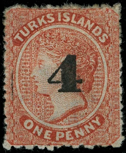 Turks Islands Scott 37 Gibbons 47 Mint Stamp