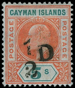 Cayman Islands Scott 18 Gibbons 18 Mint Stamp