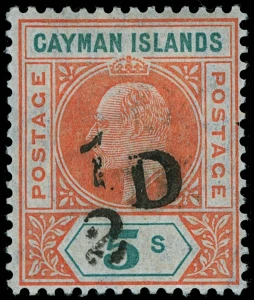 Cayman Islands Scott 18 Gibbons 18 Mint Stamp