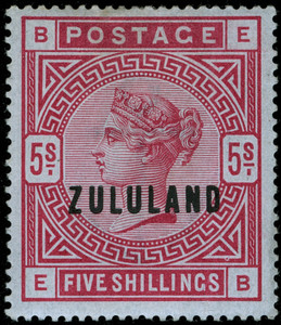 Zululand Scott 11 Gibbons 11 Mint Stamp
