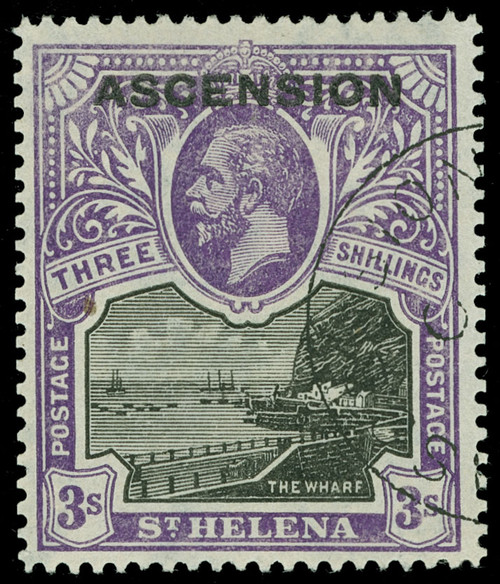 Ascension Scott 1-9 Gibbons 1-9 Used Set of Stamps