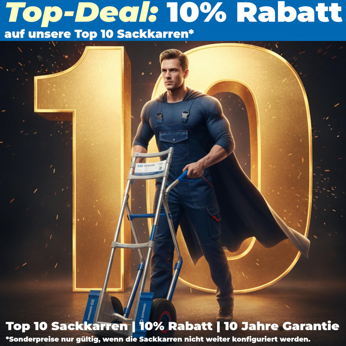 Die beste Sackkarre für DEINEN Job!