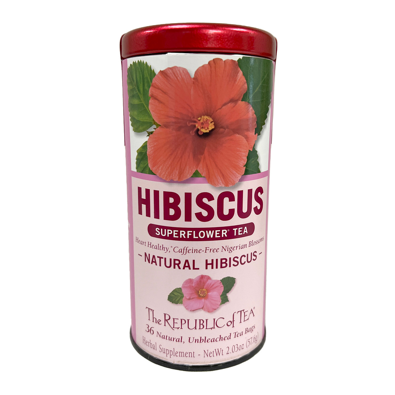 Natural Hibiscus Tea (36 ct)