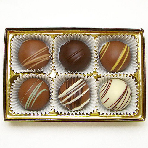 6 pc Small Truffle Gift Box 2.8 oz 6 pc Small Truffle Gift Box 2.8 oz