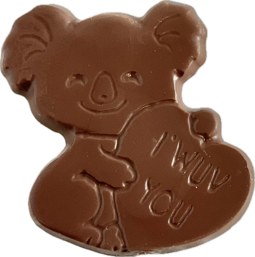 1 oz I Wuv U Bear With Heart
