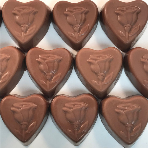 8 pc Caramel Heart Smidgens