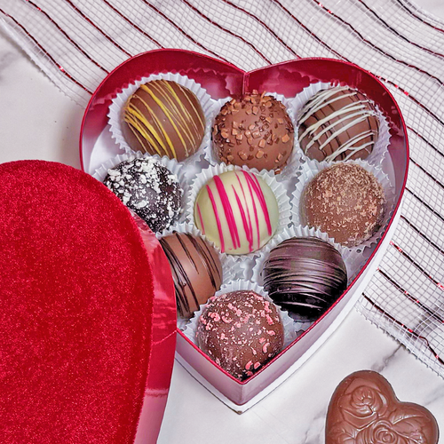 9 pc. Truffle Heart