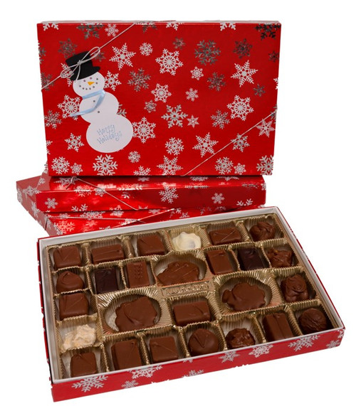 1 lb Assorted With Happy Holidays Tag