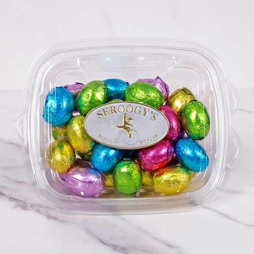 8 oz Milk Choc Foil Eggs