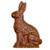 2.75 oz Chocolate Sitting Rabbit