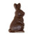 4 oz Bunny With Bow Dark Chocolate