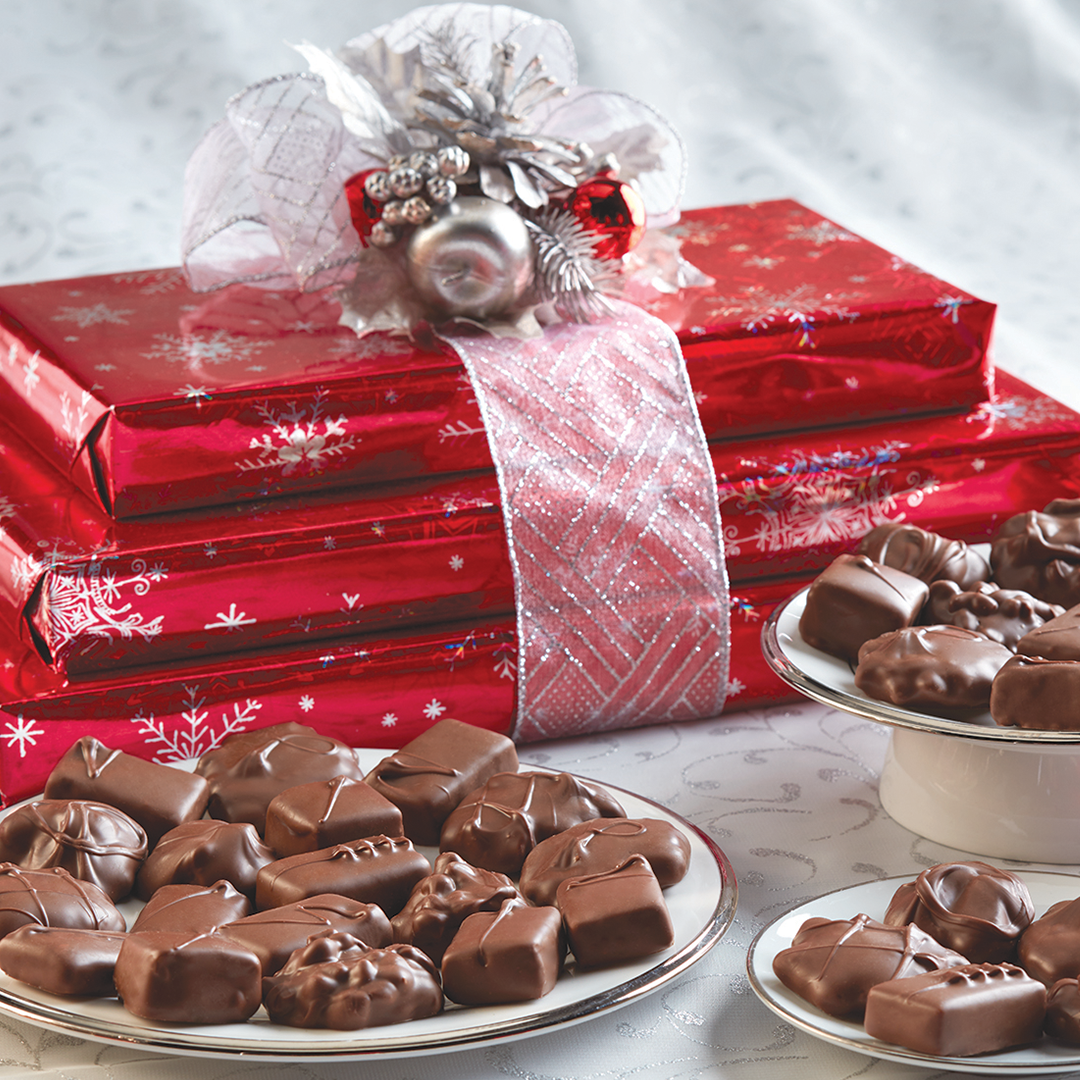 Seroogy's Chocolates Snowflake Fantasy Gift Box Tower