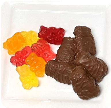 8 oz Milk Chocolate Gummi Bears