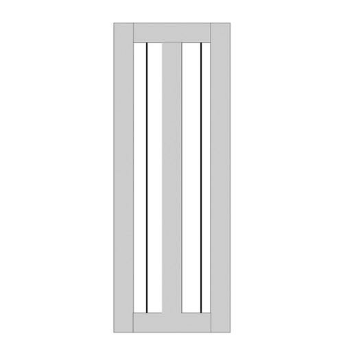 Single Rustic Wood Door (RS2010)