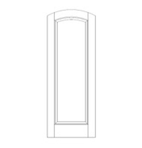 DR1500 1 Panel Door