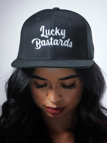 LUCKY BASTARDS • Black Snapback