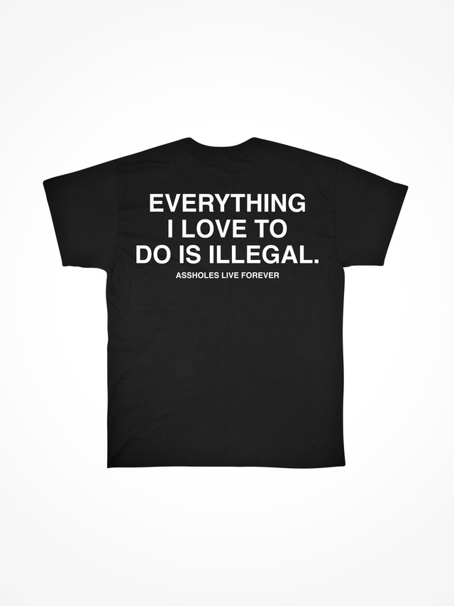 EVERYTHING I LOVE TO DO IS ILLEGAL 