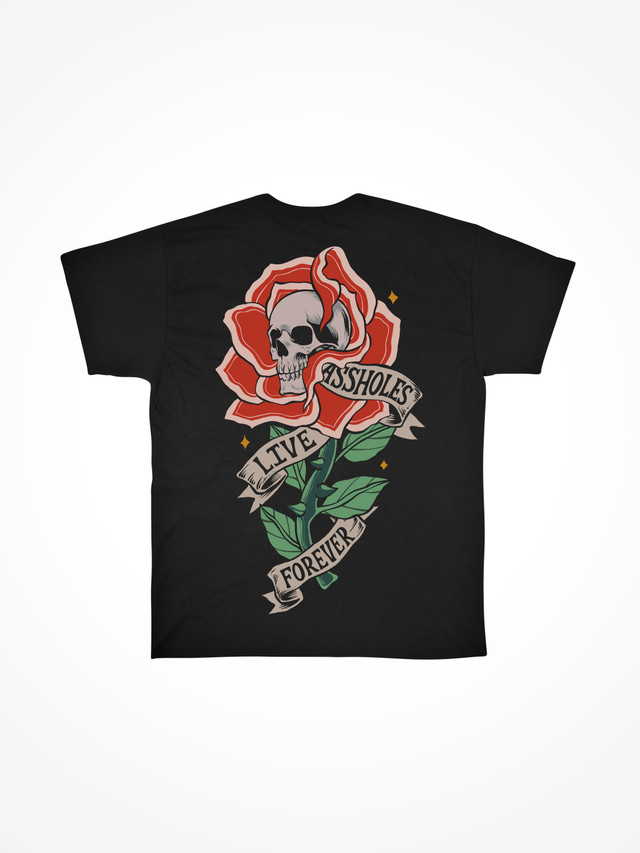 ALF ROSE SKULL 