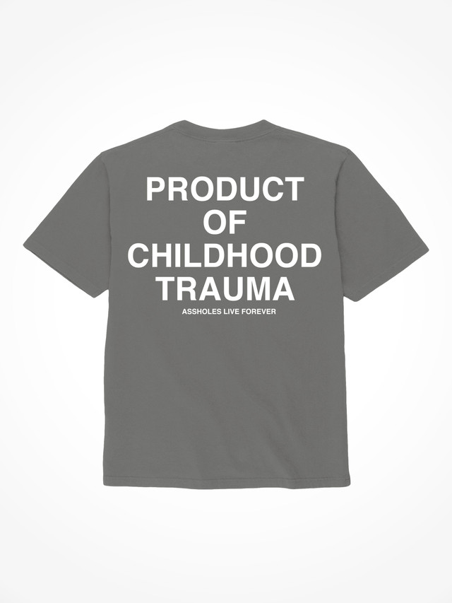 Childhood Trauma - Charcoal T-Shirt