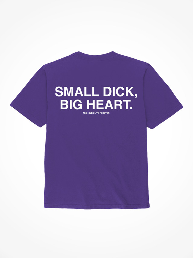 Small Dick Big Heart - Purple T-Shirt