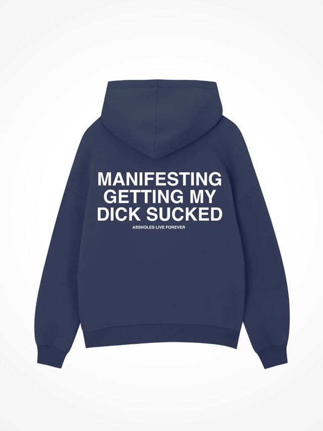 Manifesting - Navy Hoodie