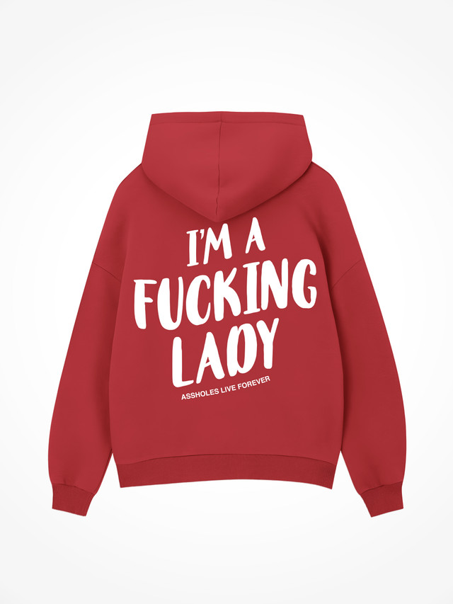 Fucking Lady - Red Hoodie