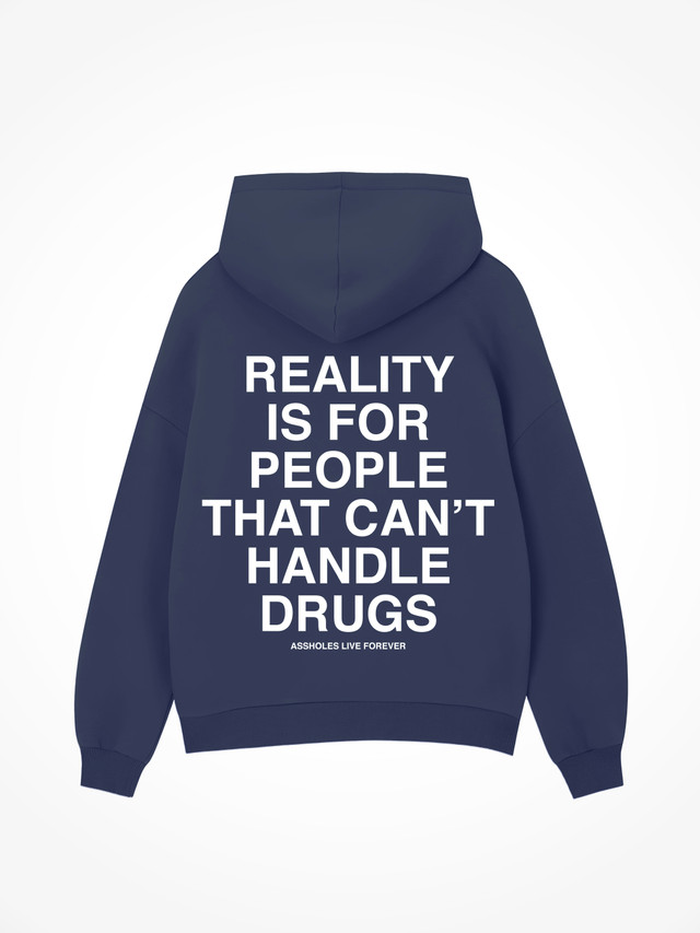 Reality - Navy Hoodie