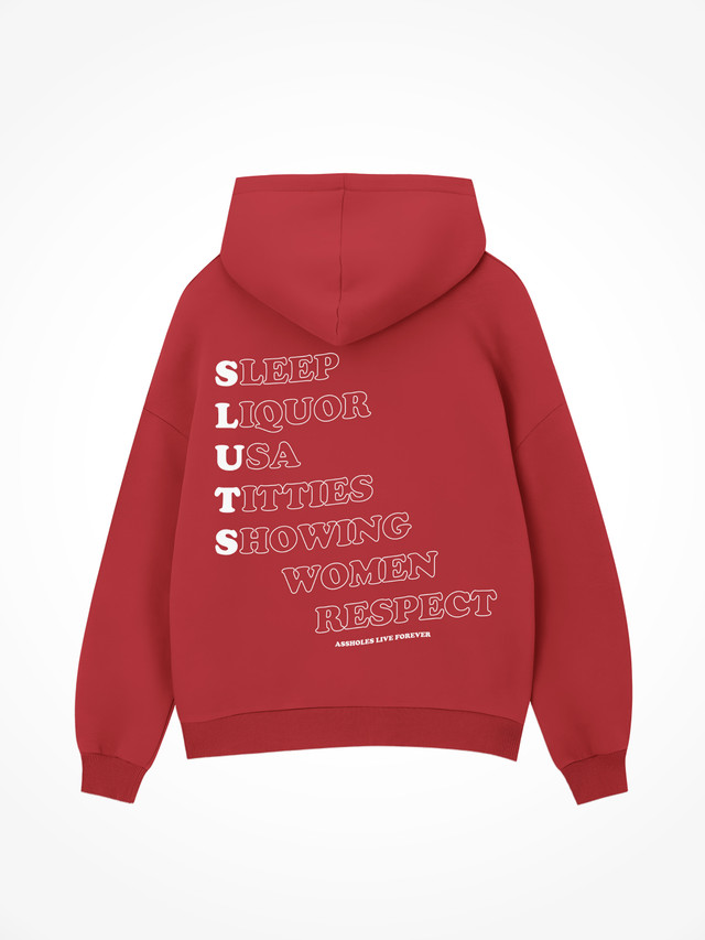 SLUTS - Red Hoodie