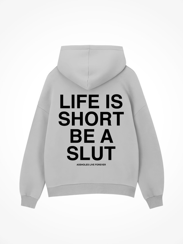 Life Is Short - Sport Grey Hoodie