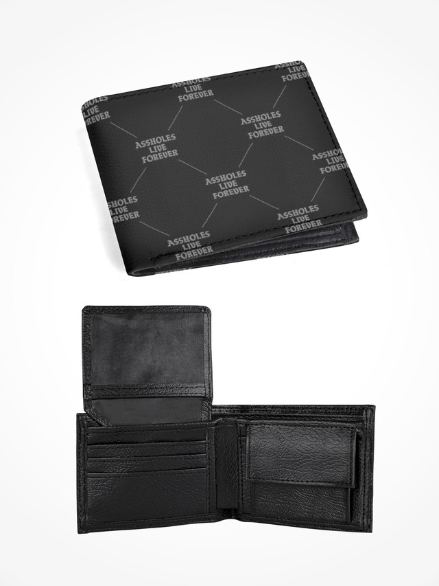 Men's Leather Folded Wallet - ALF OG TILE