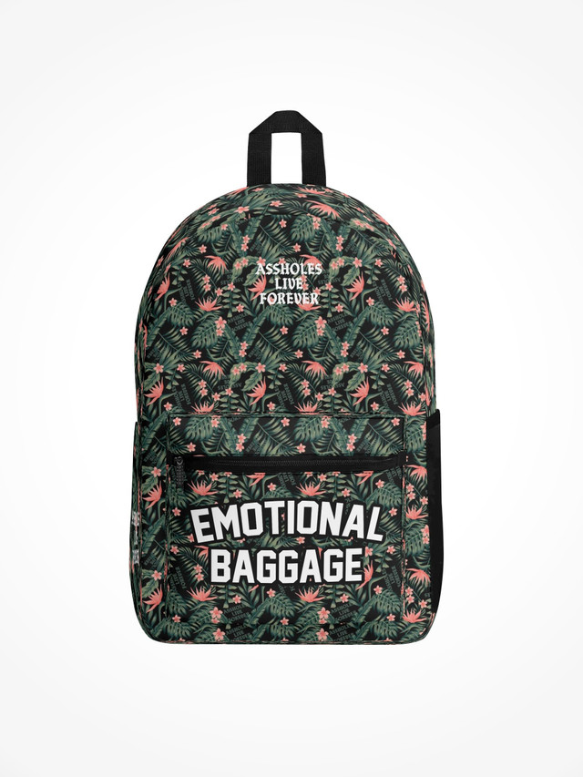 All Over Print Backpack - Emotional Baggage Tropical