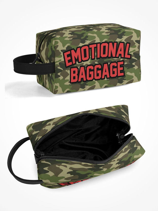 Toiletrie Bag - EMOTIONAL BAGGAGE CAMO