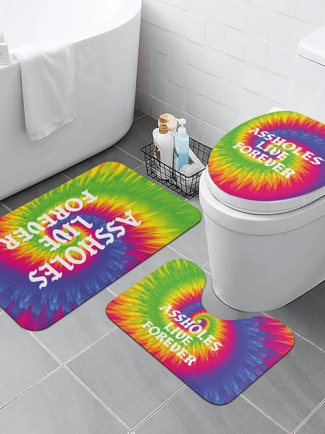 Bathroom Toilet Set - ALF OG TIE DYE