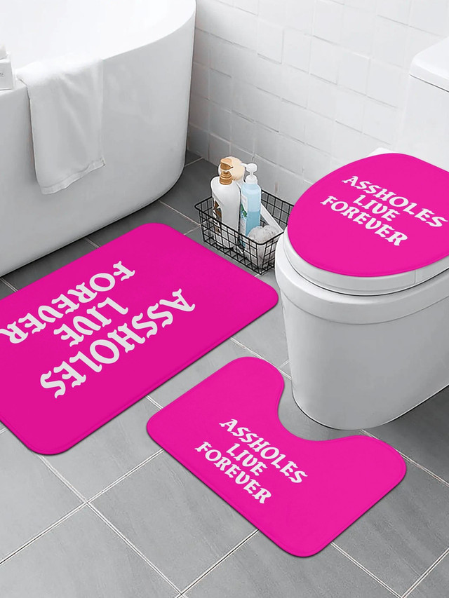 Bathroom Toilet Set - ALF OG PINK