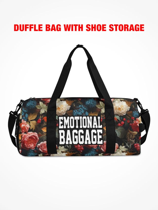 Duffle Bag - EMOTIONAL BAGGAGE - Renaissance Flowers