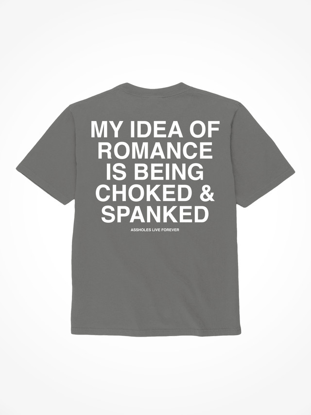 Choked And Spanked - Charcoal T-Shirt