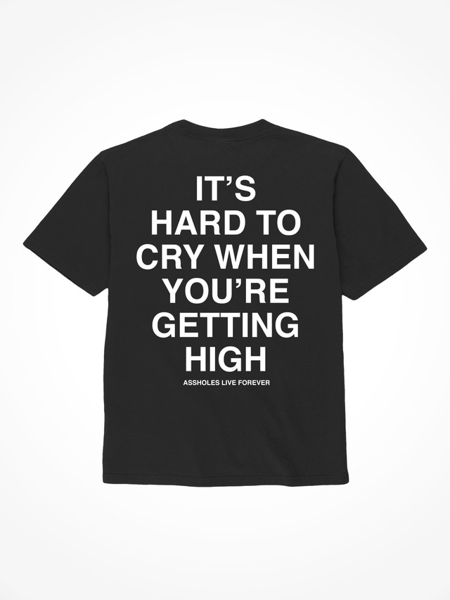 Hard To Cry - Black T-Shirt