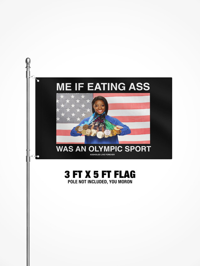 3x5 Ft Flag - Eating Ass