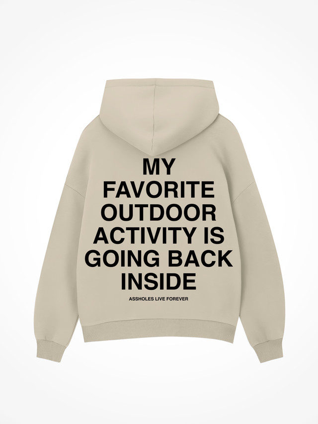 Favorite Outdoor Activity - Sand Hoodie