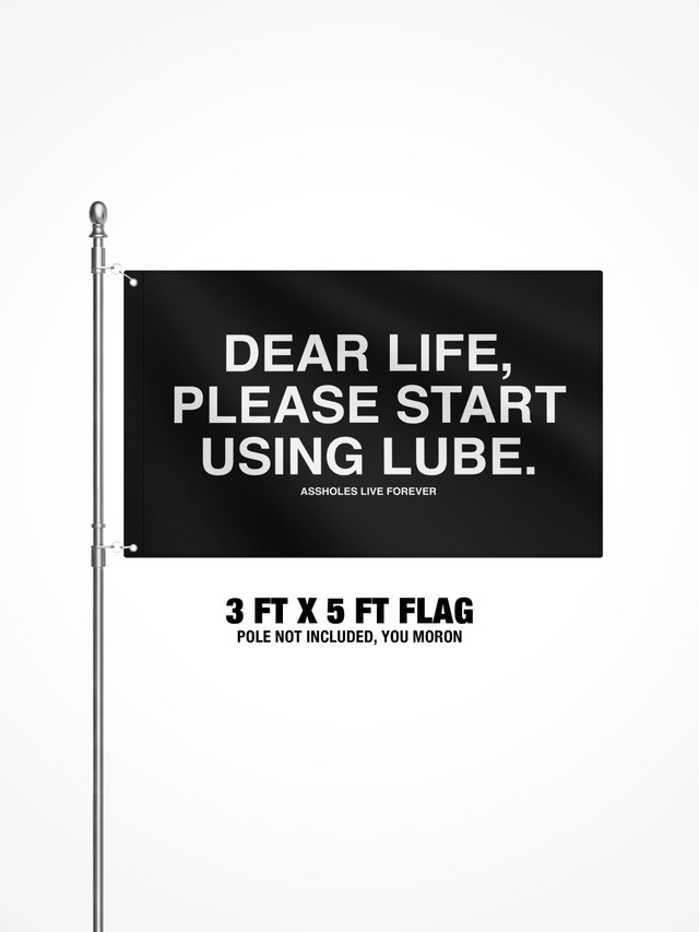 3x5 Ft Flag  - Dear Life