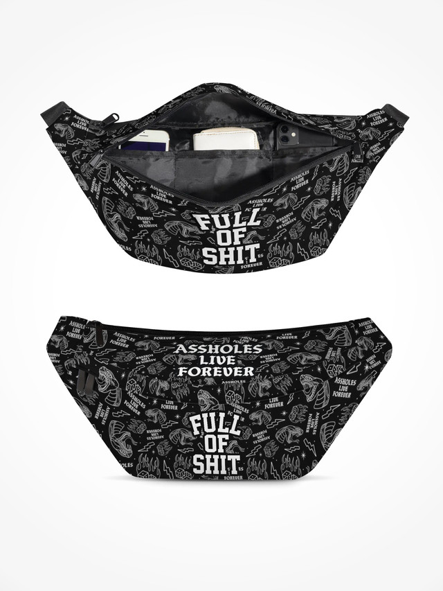 Large Fanny Pack - ALF Snake Full Of Shit