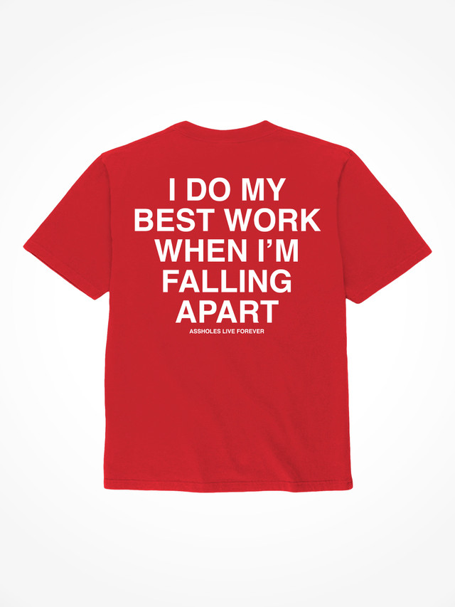 Best Work - Red T-Shirt