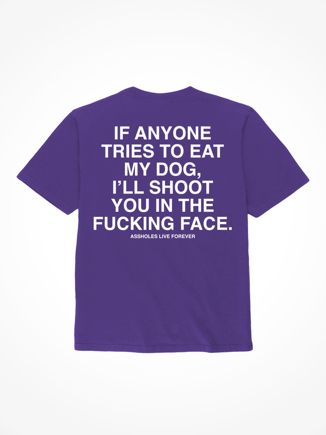 Eat My Dog - Purple T-Shirt