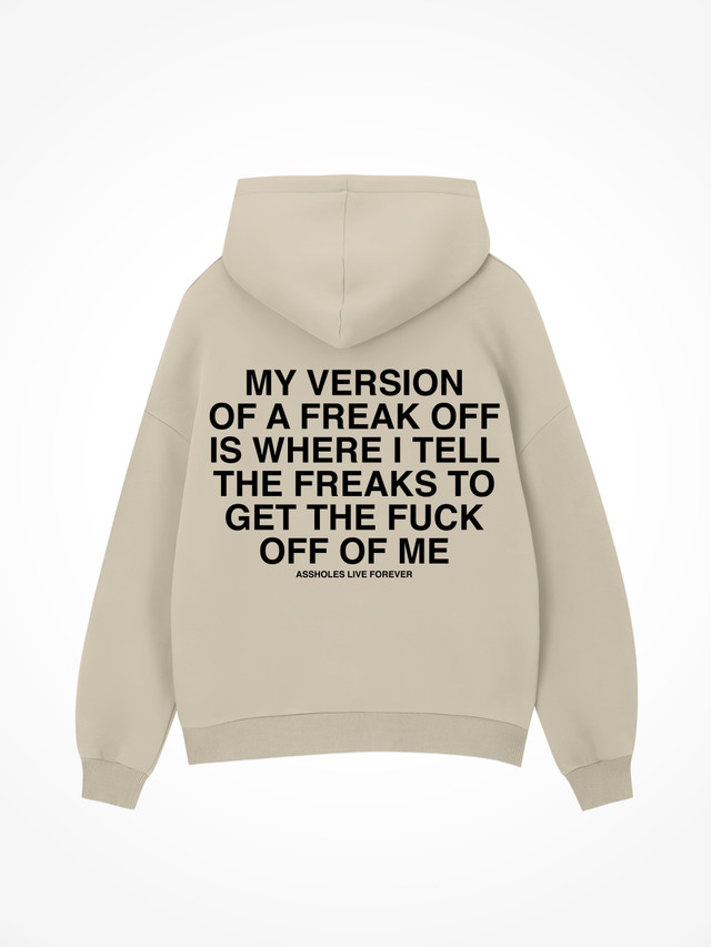 Freak Off - Sand Hoodie