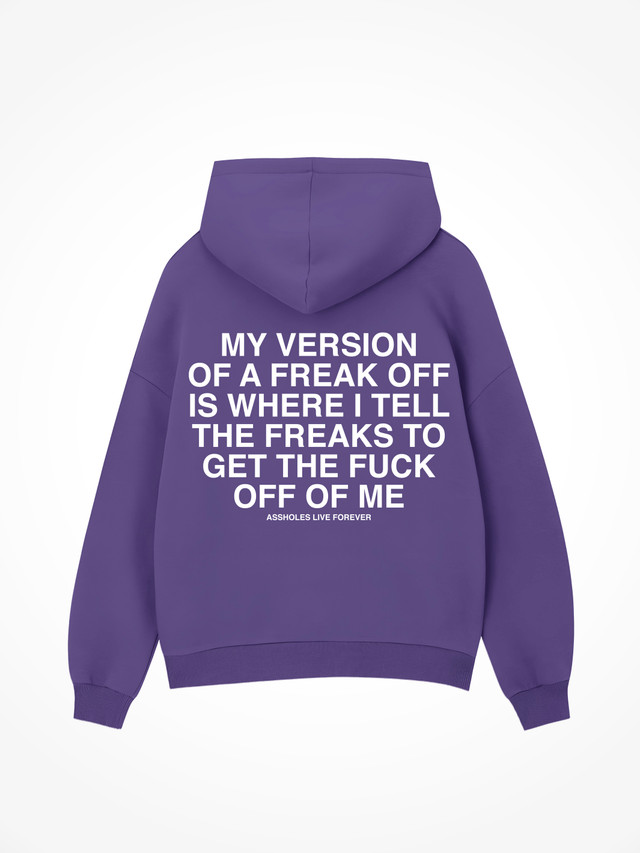 Freak Off - Purple Hoodie