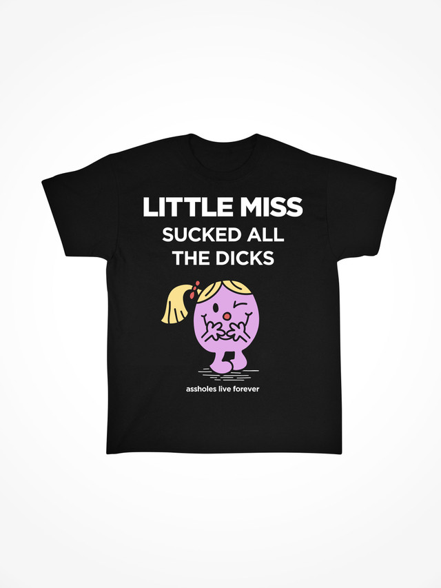 LITTLE MISS SUCKED ALL THE DICKS  