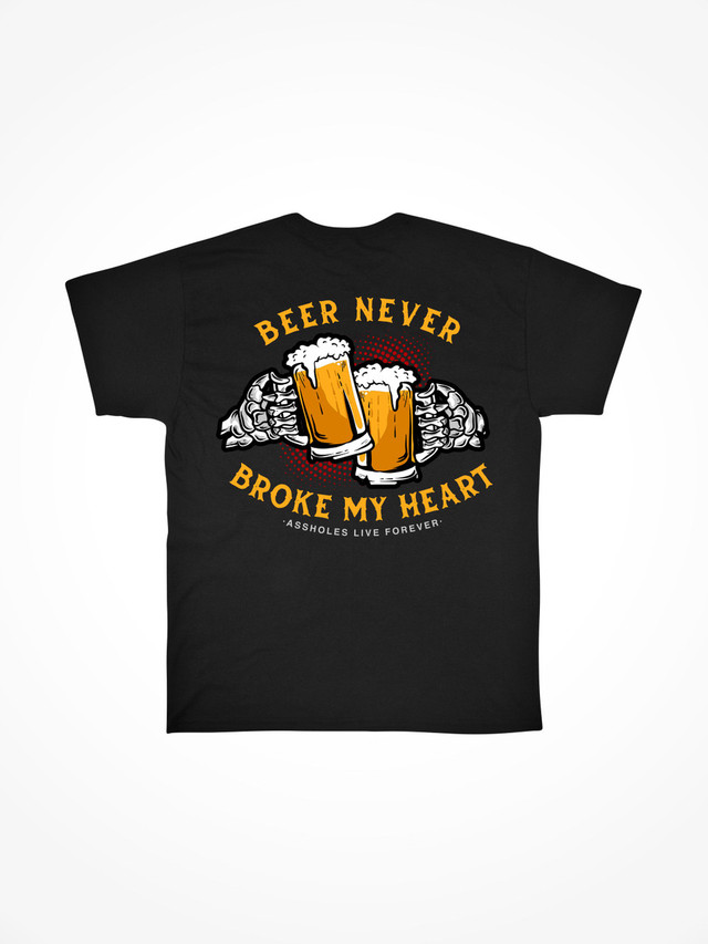 BEER NEVER BROKE MY HEART  