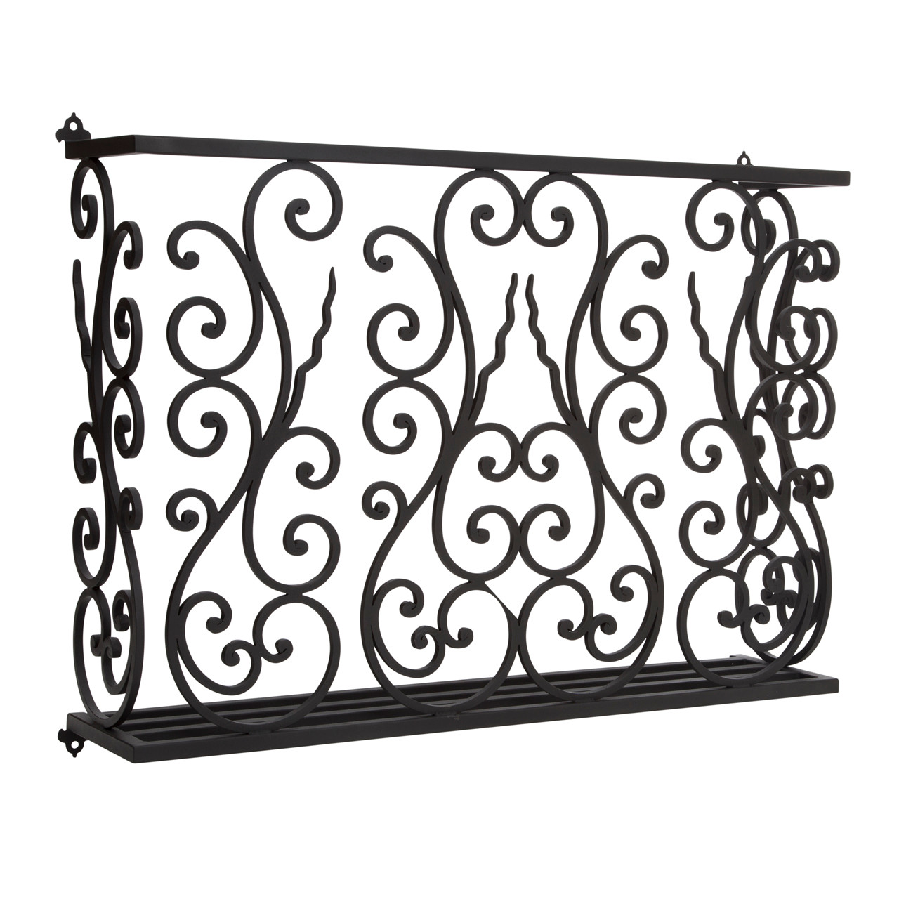 Aubergine Juliet or Bolt-on Powder Coated Steel Balcony