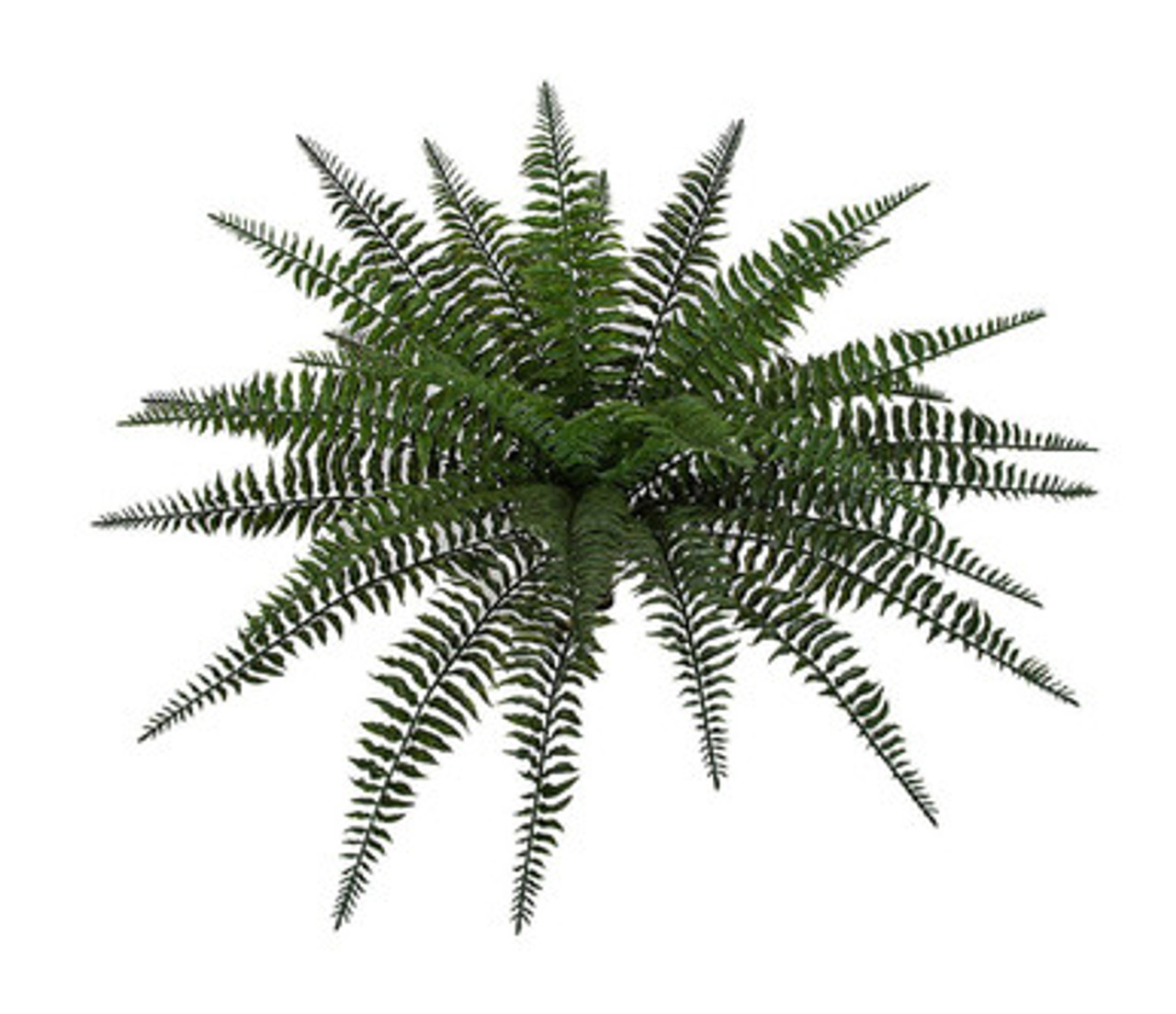 Antspirit Artificial Outdoor Plants 8pcs Artificial Ferns for Outdoors Fake  Fern Faux Boston Fern Greenery UV Resistant Plastic Plant