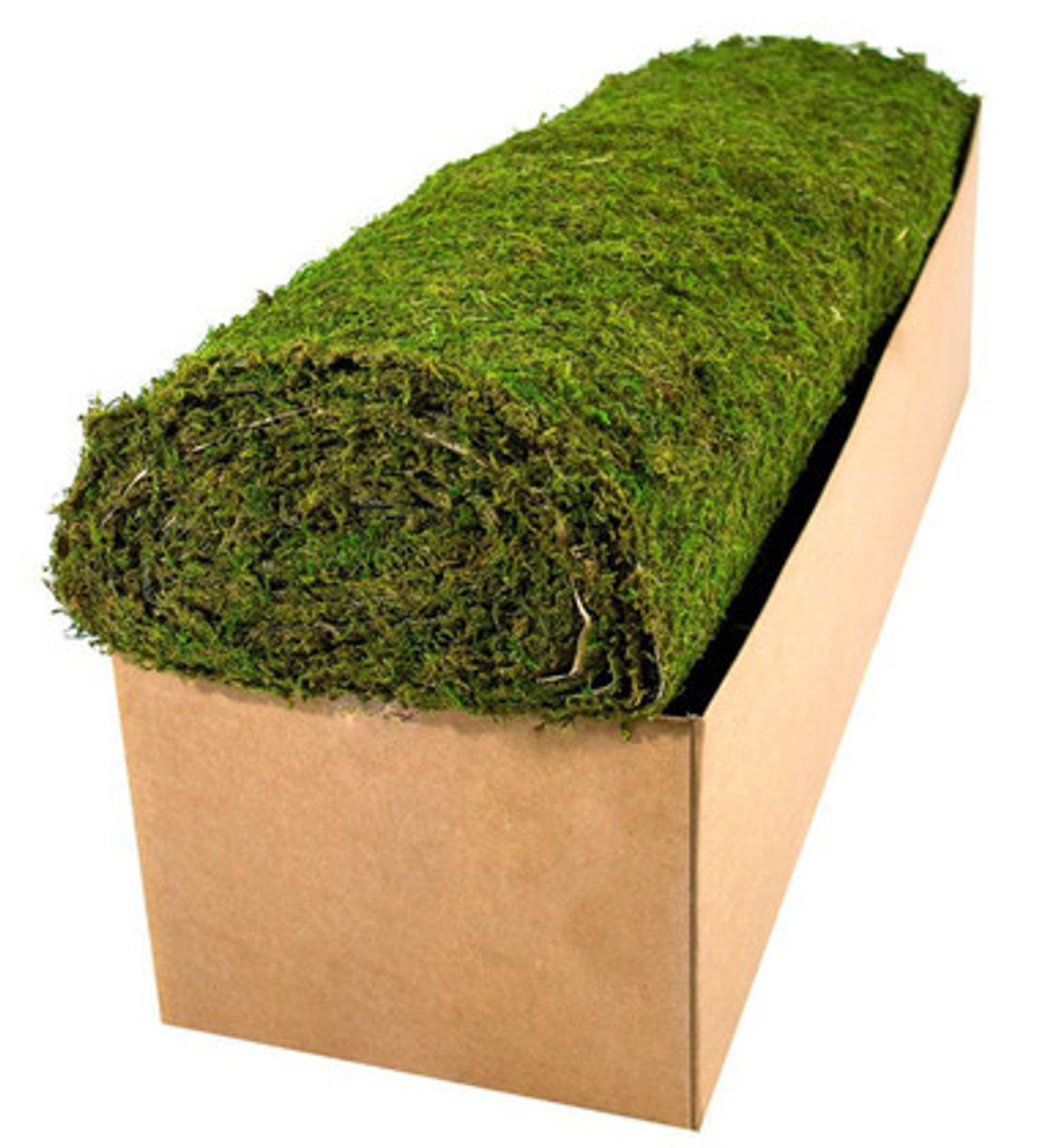 Artificial Green Moss Roll, Faux Moss